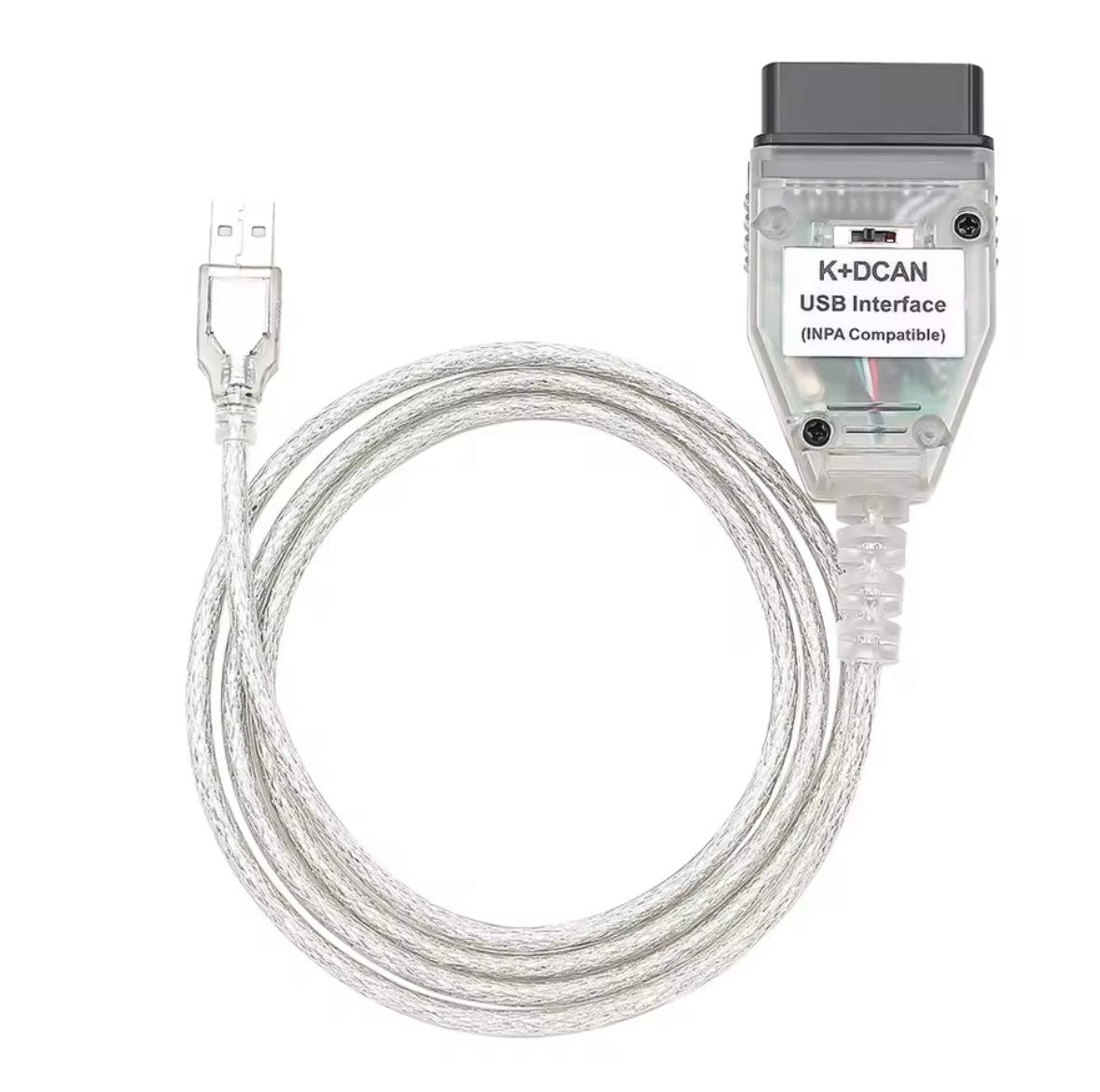 OBD til usb k+dcan diagnosekabel