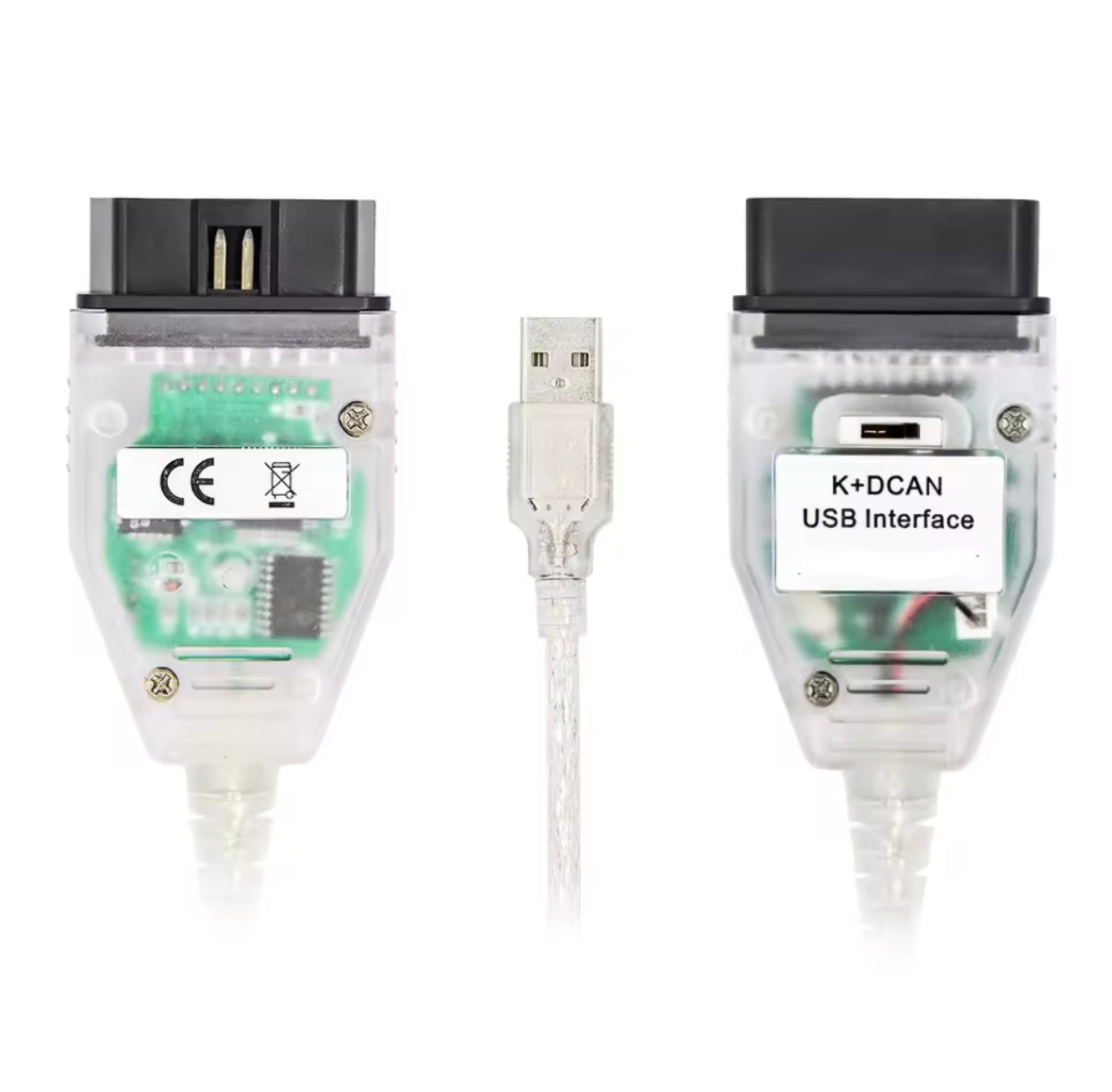 OBD til usb k+dcan diagnosekabel